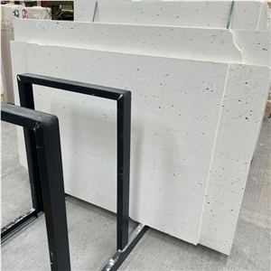 White Cheese Fontbelle Limestone Slab & Tile Wall Cladding