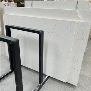 White Cheese Fontbelle Limestone Slab & Tile Wall Cladding