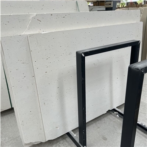 White Cheese Fontbelle Limestone Slab & Tile Wall Cladding