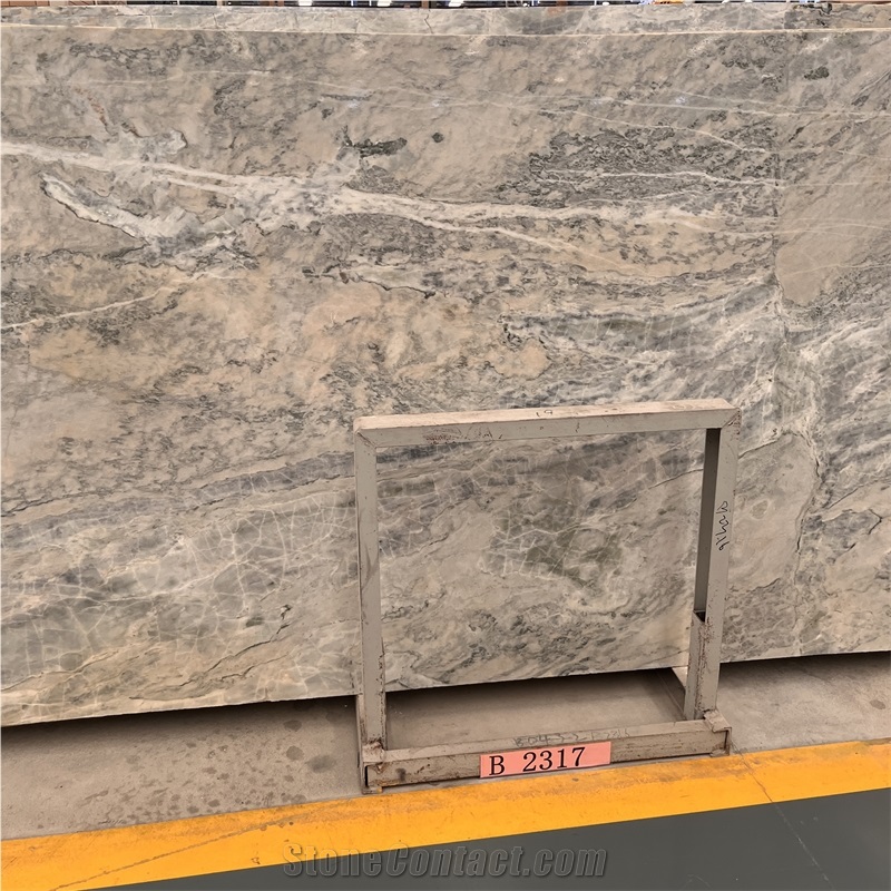 Wholesale Polished Amazonia Brown Marble Slab For Wall Tiles