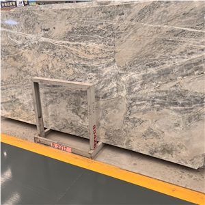 Wholesale Polished Amazonia Brown Marble Slab For Wall Tiles