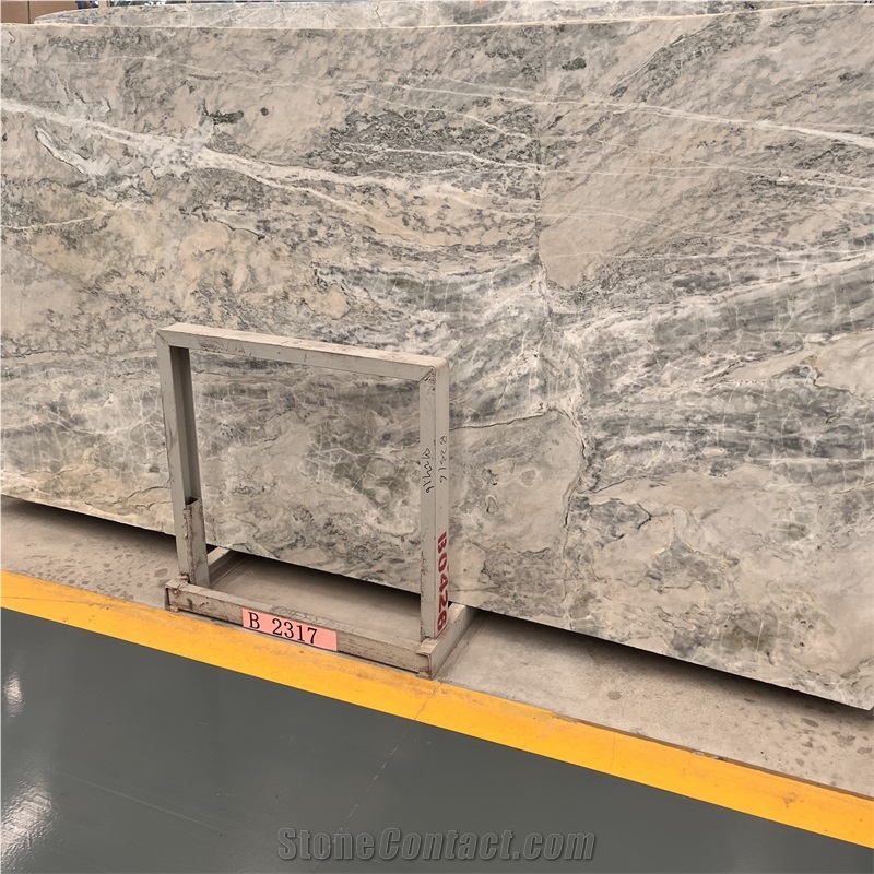 Wholesale Polished Amazonia Brown Marble Slab For Wall Tiles