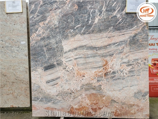 Vietnam Eagle Grey Marble Slab And Tiles
