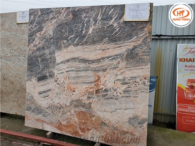 Vietnam Eagle Grey Marble Slab And Tiles