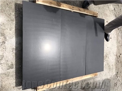 Vietnam Polished Black Basalt Tile Supplier