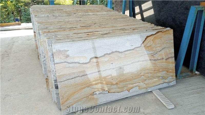 Burgundy Granite Slabs