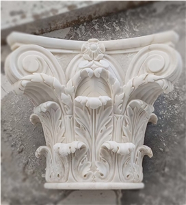 Large Marble Statue Stone White Jade Angel Garden Sculpture