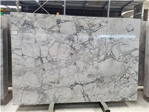 Luxury Brazil Grey Marble Slabs Stone Calacatta Grey Slab