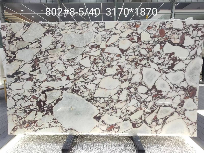 Luxury Brazil Grey Marble Slabs Stone Calacatta Grey Slab