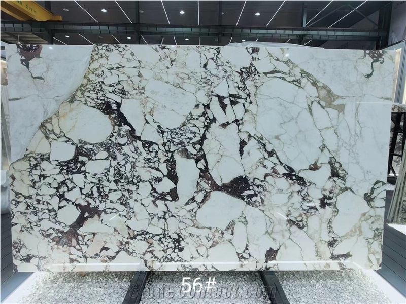 Luxury Brazil Grey Marble Slabs Stone Calacatta Grey Slab