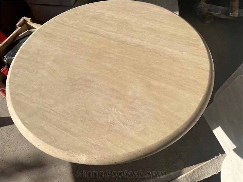 Stone Restaurant Table Tops Marble Carrara Dining Table Top