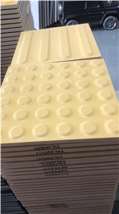Fullbody Porcelain Tactile Paving Set Truncated Domes Bars