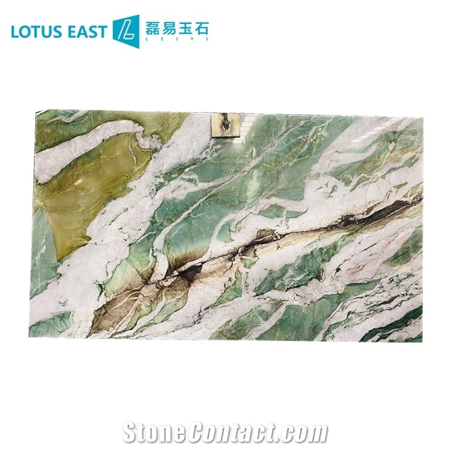 Good Quality Fuchsite Crystal Quartzite Slabs