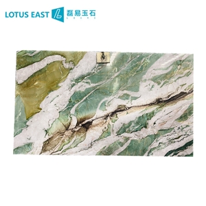 Good Quality Fuchsite Crystal Quartzite Slabs