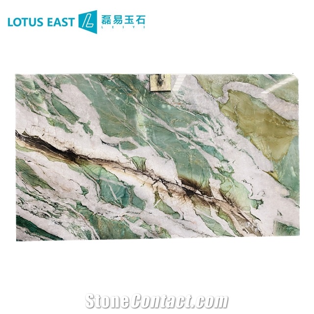 Good Quality Fuchsite Crystal Quartzite Slabs
