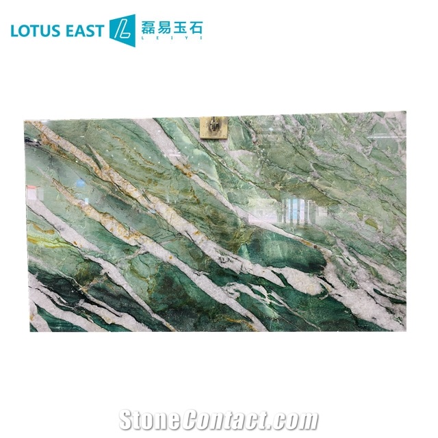 Good Quality Fuchsite Crystal Quartzite Slabs