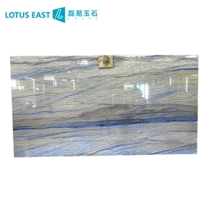 Polished Azul Macaubas Quartzite Slabs
