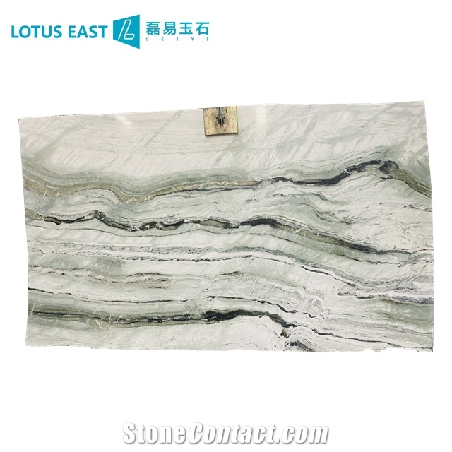 Polished Blue Velvet Quartzite