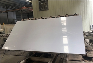 Super White Engineered Stone Artifiical Marble Slabs