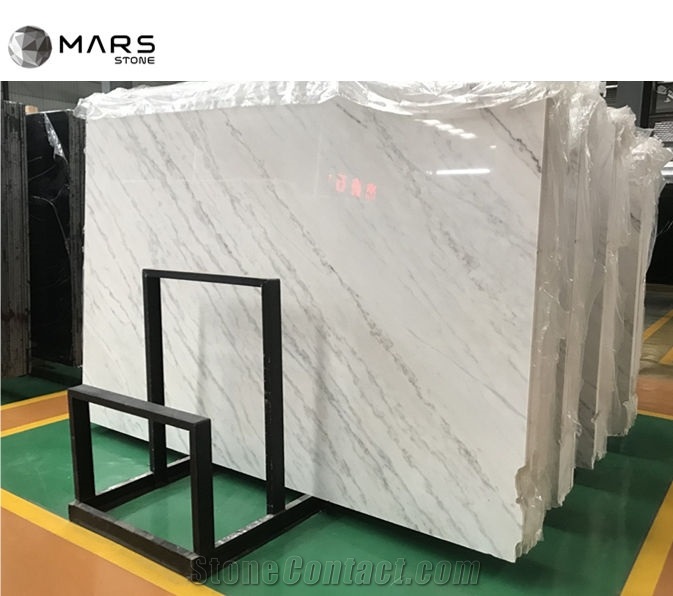 China White Carrara Marble For Interior Tiles And Flooring