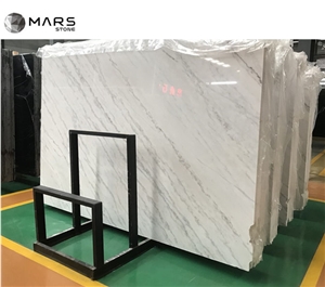 China White Carrara Marble For Interior Tiles And Flooring