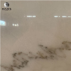 Chinese Carrara Guangxi White Marble Slab For Decoration