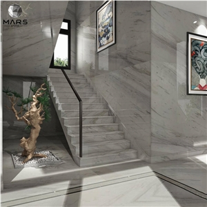 Modern Style Volakas White Marble Stone For Decoration