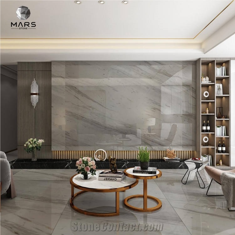 Modern Style Volakas White Marble Stone For Decoration