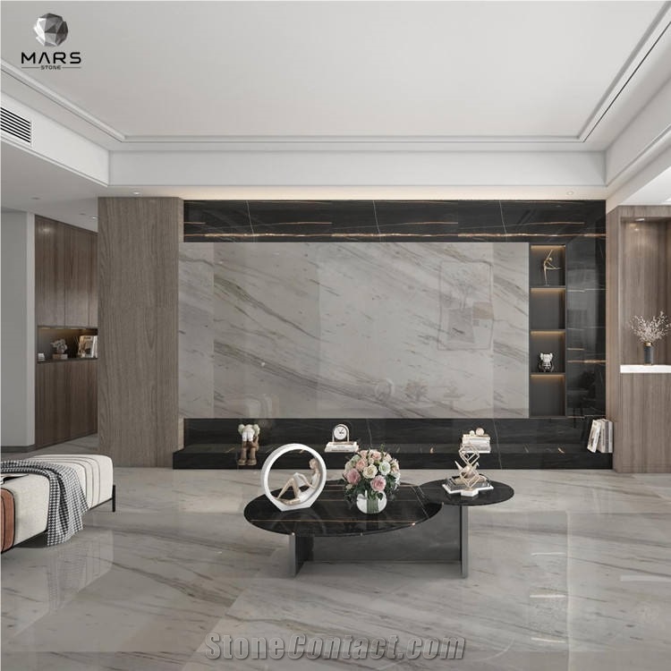 Modern Style Volakas White Marble Stone For Decoration