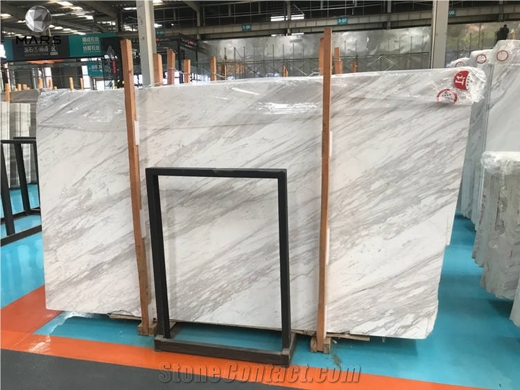 Modern Style Volakas White Marble Stone For Decoration