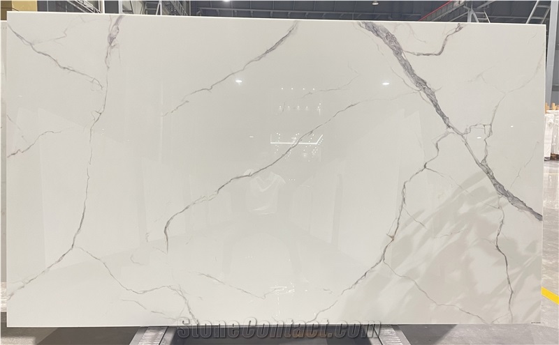 Bianco Cararra Nano Stone Slab