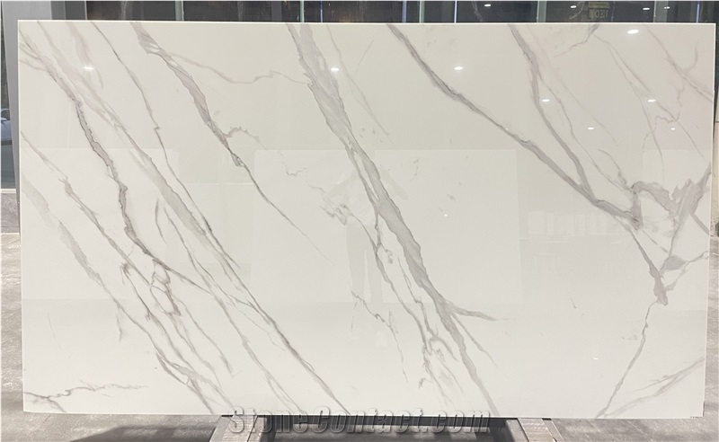 Bianco Cararra Nano Stone Slab
