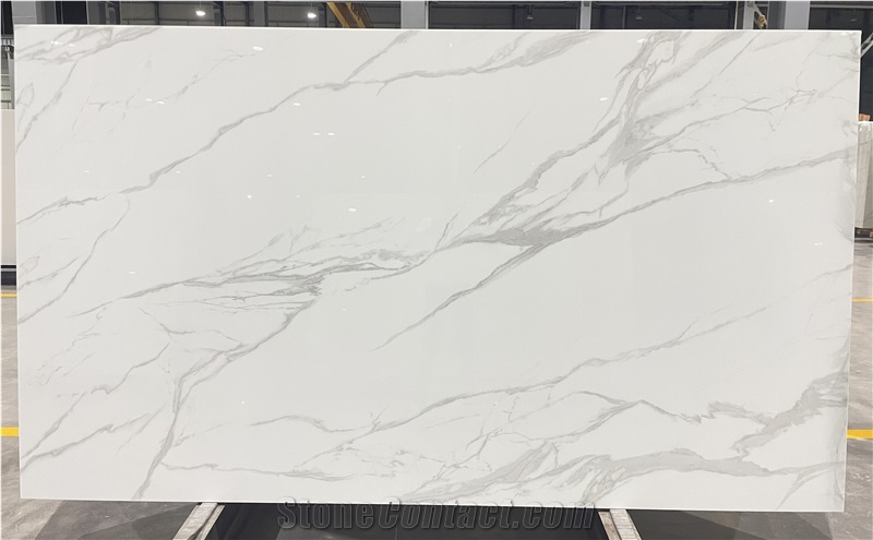 Bianco Cararra Nano Stone Slab