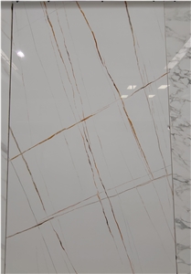 Bookmatch Calacutta Nano Stone Slab, Cararra Slab