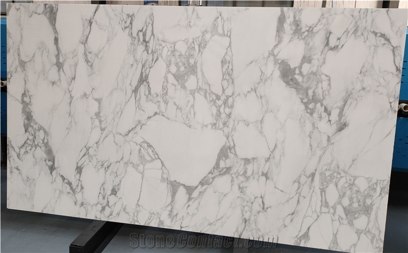Snow White Nano Glass Stone Slabs