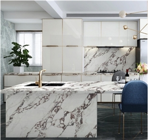12Mm  Polished Bvlgari Gold Sintered Stone Countertops