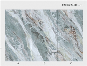 2023 New Products Imperial Green Sintered Stone Slabs