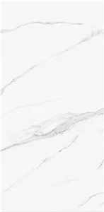9Mm Polished Calacatta White Sintered Stone Tiles For Wall