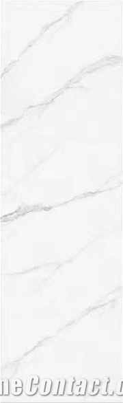 9Mm Victoria White Sintered Tiles For Flooring Decoration