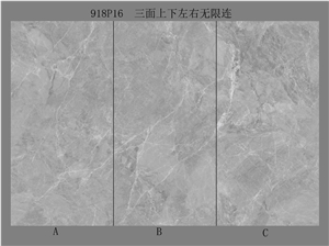 9MM Wyndham Grey Sintered Stone Slab For Wall