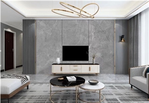 9MM Wyndham Grey Sintered Stone Slab For Wall