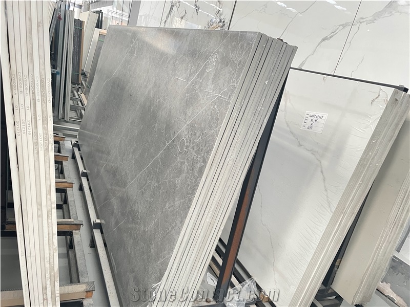 9MM Wyndham Grey Sintered Stone Slab For Wall