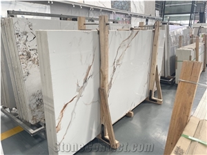 Calacatta Gold 9Mm&12Mm Sintered Stone Big Slabs