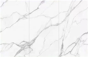 China Good Price Calacatta White  Sintered Stone Tiles