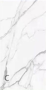 China Good Price Calacatta White  Sintered Stone Tiles