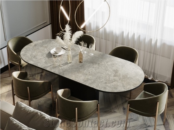 Popular Venus Ash Sintered Stone Slab