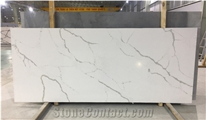 Unique Calacatta Collection Quartz Slabs VV1035
