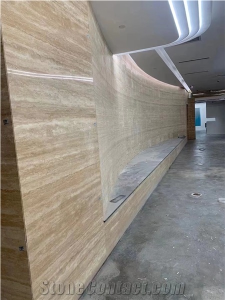 Iran Beige Travertine Slabs, Tiles For Wall&Floor