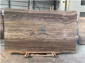 Iran Silver Travertine Polished Slabs, Tiles For Floor&Wall