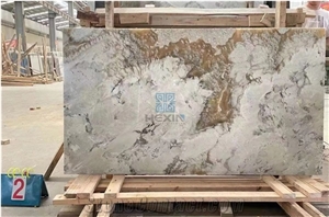 Turkey Bubble Onyx Slabs/Tiles, White Base Color